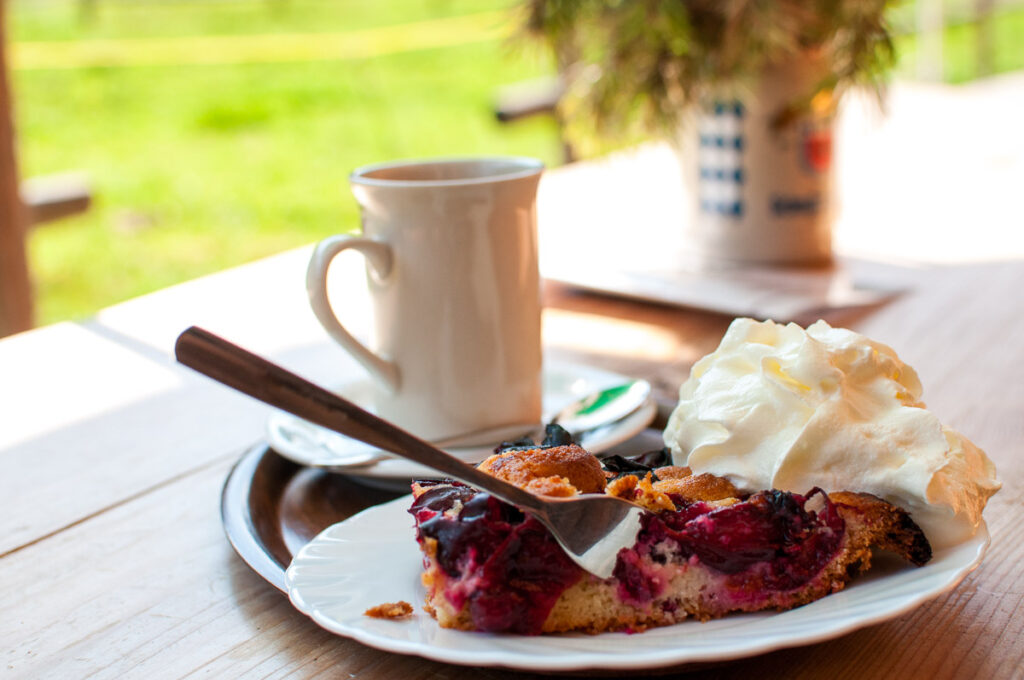 Schwarzachen Alm Kuchen