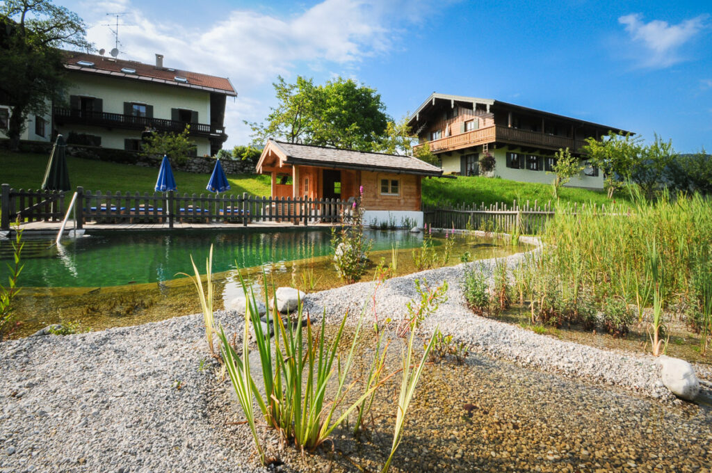Plenkhof Fam. Thullner Bauernhof Schwimmteich