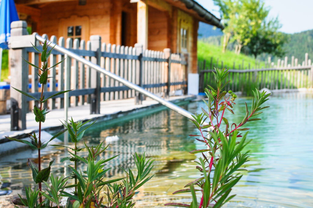 Plenkhof Fam. Thullner Bauernhof Schwimmteich